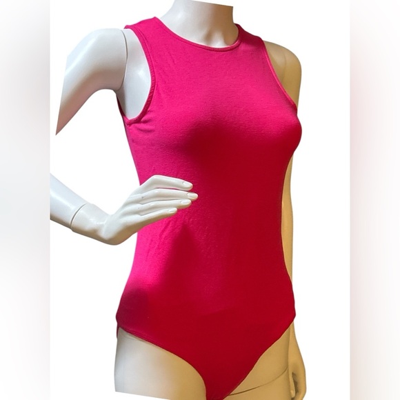 MANGOPOP Tank Top Body Suits Sexy Crew Neck Racerback Halter - Picture 4 of 10